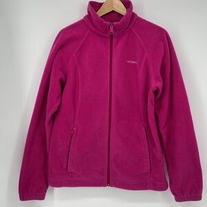 Columbia‎ Women's Full Zip Up Fleece Jacket Coat Large
